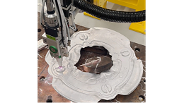 三维激光切割含镁压铸铝