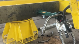 斯塔克机器人三维激光切割机在吉利车架制造中的应用