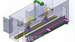双机械手三维激光切割专机