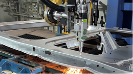 机器人三维激光切割技术在商务汽车车门加工中的应用