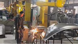 三轮车钣金件三维切割