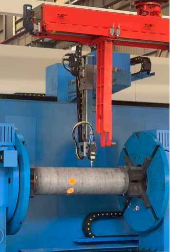 八轴数控激光切管机