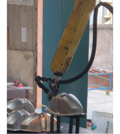 斯塔克机器人三维激光切割机实际切割应用