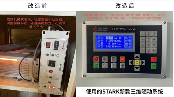 安徽斯塔克机器人将老化三维激光设备改造升级