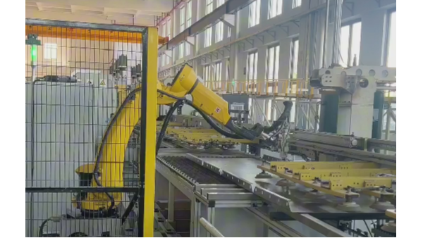 斯塔克机器人激光切割自动化生产线