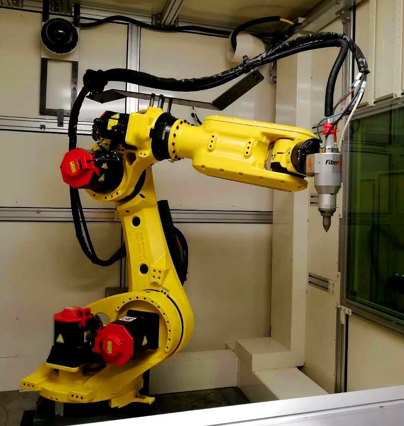 斯塔克机器人丨三维激光切割重磅机型（FANUC-M-800iA60）首发测试
