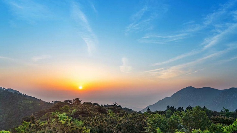 庐山日出