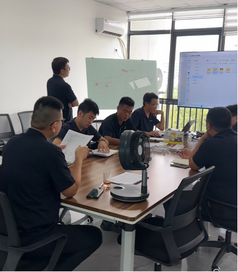 斯塔克机器人项目沟通会议