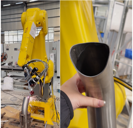 斯塔克机器人：汽车异型管件·拼焊级打样